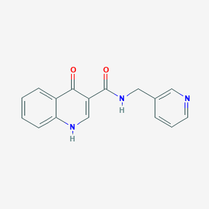 4-hydroxy-N-(pyridin-3-ylmethyl)quinoline-3-carboxamide - 