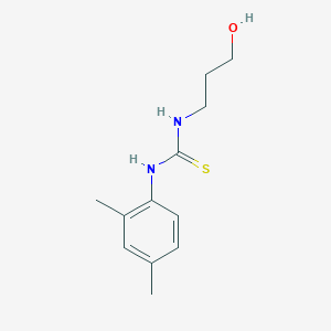 1-(2,4-Dimethylphenyl)-3-(3-hydroxypropyl)thiourea - 58671-81-1