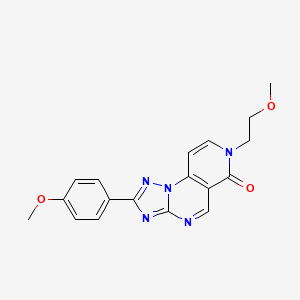 7-(2-methoxyethyl)-2-(4-methoxyphenyl)pyrido[3,4-e][1,2,4]triazolo[1,5-a]pyrimidin-6(7H)-one - 