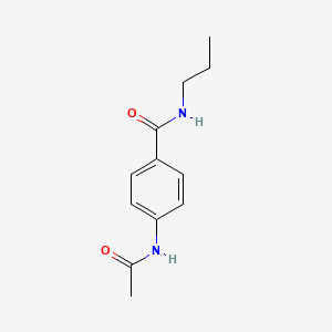 4-acetamido-N-propylbenzamide - 