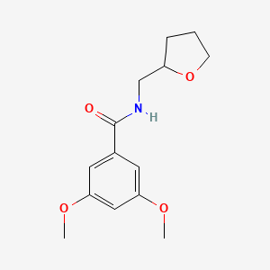 3,5-DIMETHOXY-N-[(OXOLAN-2-YL)METHYL]BENZAMIDE - 