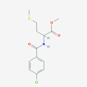 methyl N-(4-chlorobenzoyl)methioninate - 