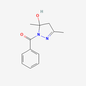 2-BENZOYL-3,5-DIMETHYL-4H-PYRAZOL-3-OL - 