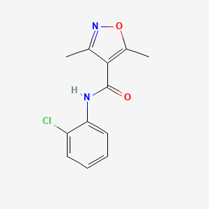 N-(2-chlorophenyl)-3,5-dimethyl-1,2-oxazole-4-carboxamide - 