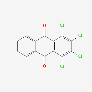 1,2,3,4-Tetrachloroanthracene-9,10-dione - 2841-29-4