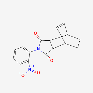 2-(2-nitrophenyl)-3a,4,7,7a-tetrahydro-1H-4,7-ethanoisoindole-1,3(2H)-dione - 