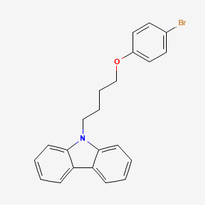 9-[4-(4-Bromophenoxy)butyl]carbazole - 