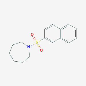 1-Naphthalen-2-ylsulfonylazepane - 324067-82-5