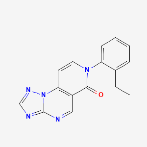 7-(2-ethylphenyl)pyrido[3,4-e][1,2,4]triazolo[1,5-a]pyrimidin-6(7H)-one - 