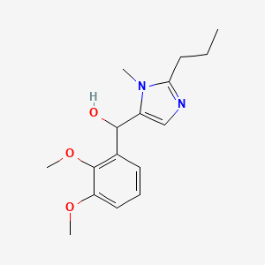 (2,3-dimethoxyphenyl)(1-methyl-2-propyl-1H-imidazol-5-yl)methanol - 