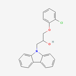 1-(9H-carbazol-9-yl)-3-(2-chlorophenoxy)propan-2-ol - 