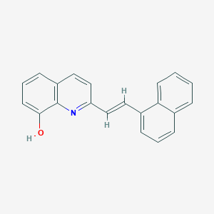 2-[2-(1-naphthyl)vinyl]-8-quinolinol - 