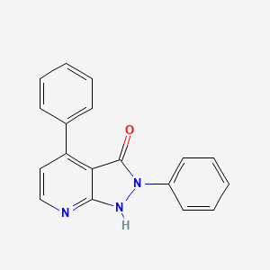 2,4-diphenyl-1,2-dihydro-3H-pyrazolo[3,4-b]pyridin-3-one - 