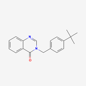 3-(4-tert-butylbenzyl)-4(3H)-quinazolinone - 439135-85-0