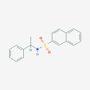 N-(1-phenylethyl)naphthalene-2-sulfonamide - 