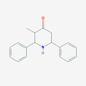 3-Methyl-2,6-diphenylpiperidin-4-one - 