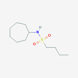 N-cycloheptylbutane-1-sulfonamide - 