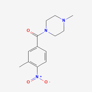 (3-Methyl-4-nitrophenyl)(4-methylpiperazin-1-yl)methanone - 