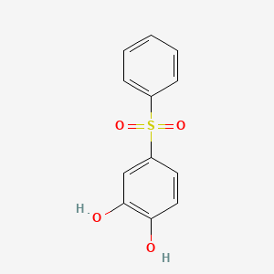 1,2-Benzenediol, 4-(phenylsulfonyl)- - 60048-84-2