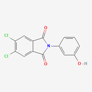 5,6-dichloro-2-(3-hydroxyphenyl)-1H-isoindole-1,3(2H)-dione - 