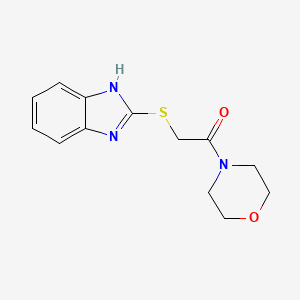 2-(1H-benzimidazol-2-ylsulfanyl)-1-(morpholin-4-yl)ethanone - 
