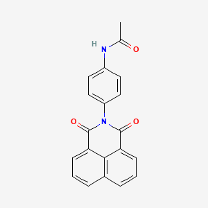 N-(4-(1,3-dioxo-1H-benzo[de]isoquinolin-2(3H)-yl)phenyl)acetamide - 42341-00-4