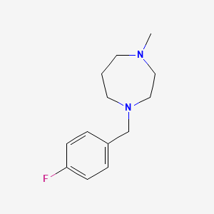 1-(4-fluorobenzyl)-4-methyl-1,4-diazepane - 