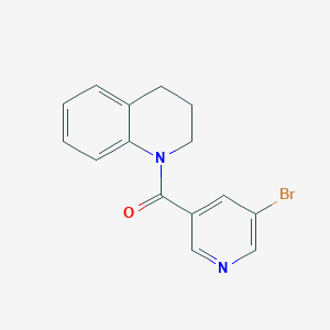 (5-bromopyridin-3-yl)(3,4-dihydroquinolin-1(2H)-yl)methanone - 