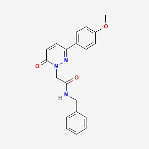 N-benzyl-2-(3-(4-methoxyphenyl)-6-oxopyridazin-1(6H)-yl)acetamide - 