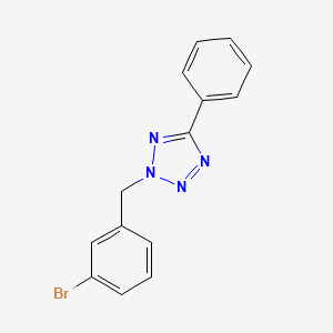 2-(3-bromobenzyl)-5-phenyl-2H-tetrazole - 