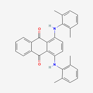 1,4-Bis((2,6-dimethylphenyl)amino)anthraquinone - 7639-96-5