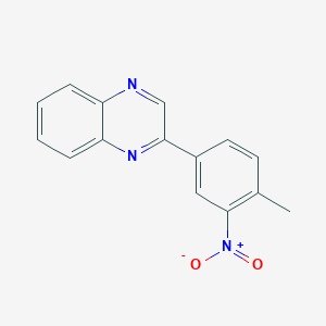 2-(4-methyl-3-nitrophenyl)quinoxaline - 
