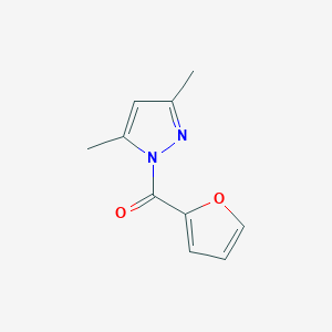 1-(furan-2-carbonyl)-3,5-dimethyl-1H-pyrazole - 