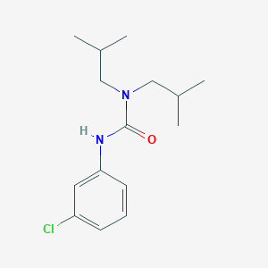 3-(3-Chlorophenyl)-1,1-diisobutylurea - 82744-87-4