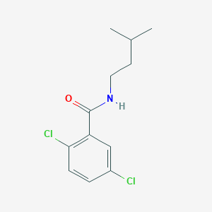 2,5-dichloro-N-(3-methylbutyl)benzamide - 