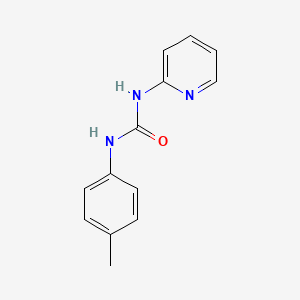Urea, N-(4-methylphenyl)-N'-2-pyridinyl- - 13256-75-2