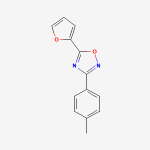 5-(Furan-2-yl)-3-(4-methylphenyl)-1,2,4-oxadiazole - 
