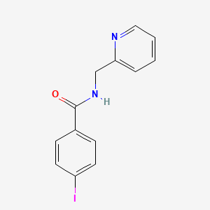 4-iodo-N-(pyridin-2-ylmethyl)benzamide - 6169-49-9