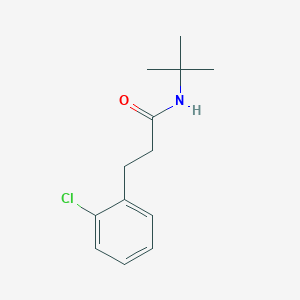 N-(tert-butyl)-3-(2-chlorophenyl)propanamide - 