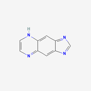 1H-imidazo[4,5-g]quinoxaline - 269-10-3