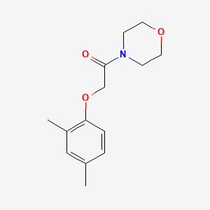Morpholine, 4-((2,4-dimethylphenoxy)acetyl)- - 148183-90-8