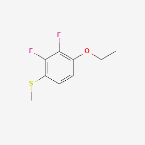 (4-Ethoxy-2,3-difluorophenyl)(methyl)sulfane - 2484889-25-8