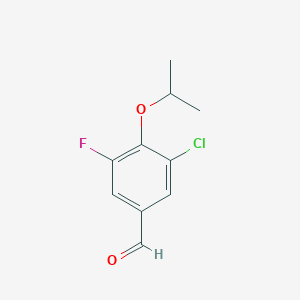 3-Chloro-5-fluoro-4-isopropoxybenzaldehyde - 2056110-38-2
