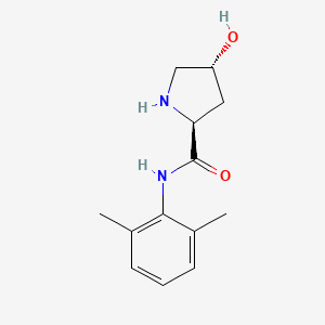 (2S,4R)-N-(2,6-Dimethylphenyl)-4-hydroxypyrrolidine-2-carboxamide - 2227488-62-0
