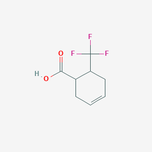 6-(Trifluoromethyl)cyclohex-3-ene-1-carboxylic acid - 384-21-4