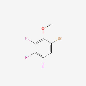 1-Bromo-3,4-difluoro-5-iodo-2-methoxybenzene - 2484889-22-5