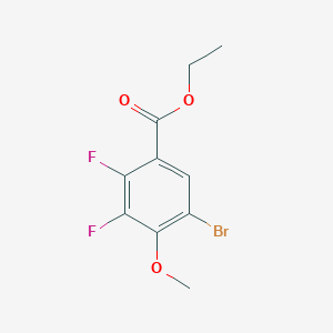 Ethyl 5-bromo-2,3-difluoro-4-methoxybenzoate - 2122218-35-1