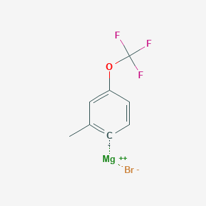 (2-Methyl-4-(trifluoromethoxy)phenyl)magnesium bromide - 1561783-82-1