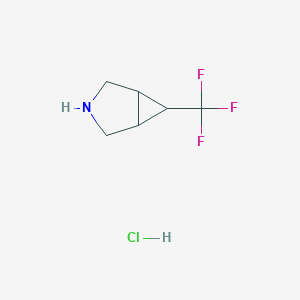 6-(Trifluoromethyl)-3-azabicyclo[3.1.0]hexane hydrochloride - 1428198-37-1