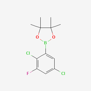 2,5-Dichloro-3-fluorophenylboronic acid pinacol ester - 2121515-31-7